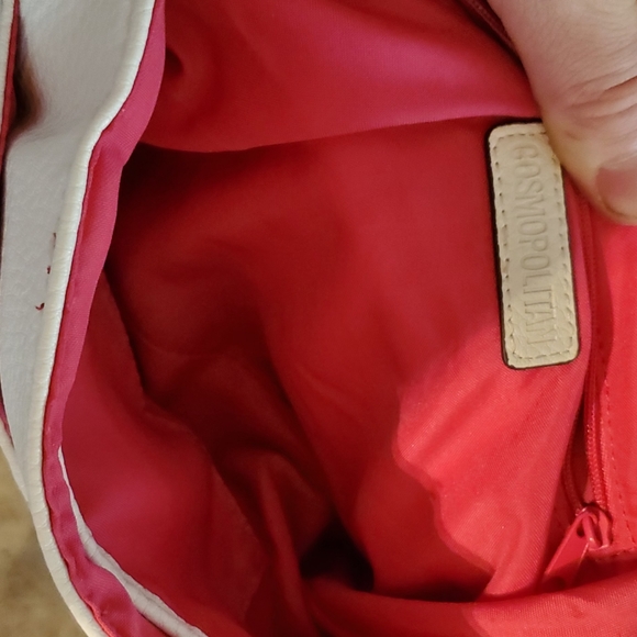 Cosmopolitan White Crossbody/Shoulder Bag - Picture 3 of 3